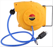 Telescopic process pneumatic tool pu clip tube recovery air drum wire drum reel tube reel tube reel tube reel electric drum