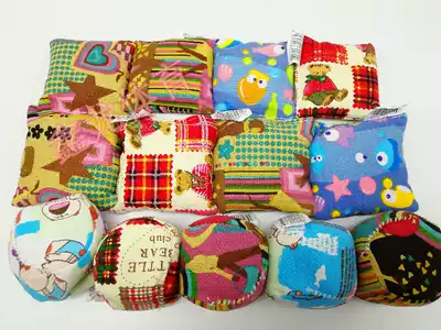 Kindergarten sandbag leak-proof handmade oxford cloth Kindergarten sandbag lost sandbag Children's sandbag river sand round sandbag