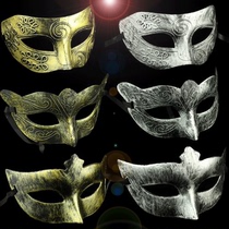 Antique mask Halloween horror mask Roman style Makeup Prom Party Personality Mask Adult Party