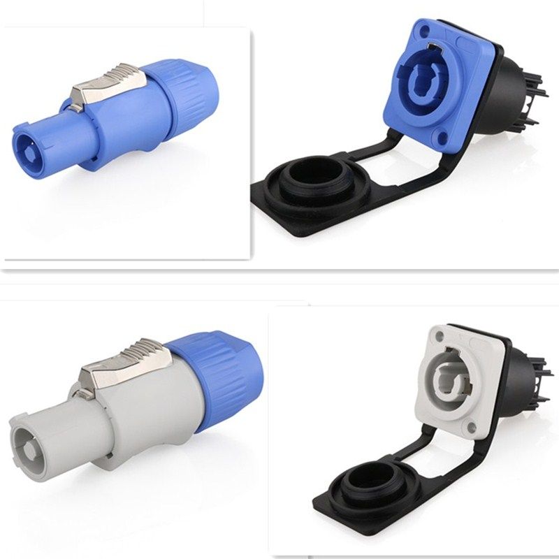 3P stage lighting BEAM beam light aviation plug power cord LED display screen Kannon sound waterproof plug