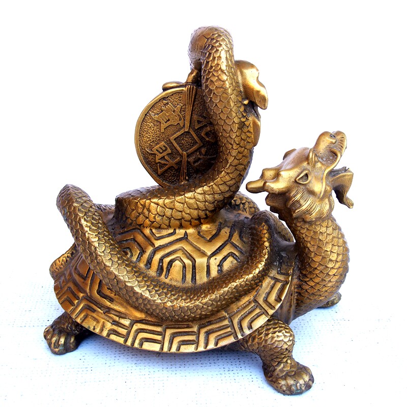 開光純銅玄武龜蛇擺件玄武神獸招財進寶招財納福家居客廳飾品擺件1入 露天拍賣