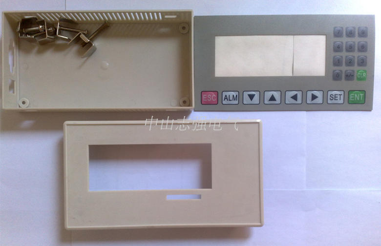 Text display shell OP320A OP320-A-S plastic shell Set Mask Installation buckle