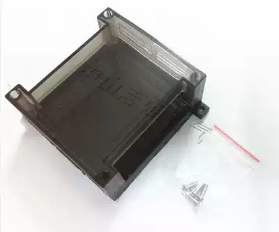 Industrial control box Industrial Control shell Mitsubishi PLC Shell power supply Shell plastic transparent shell 95*90 * 40mm