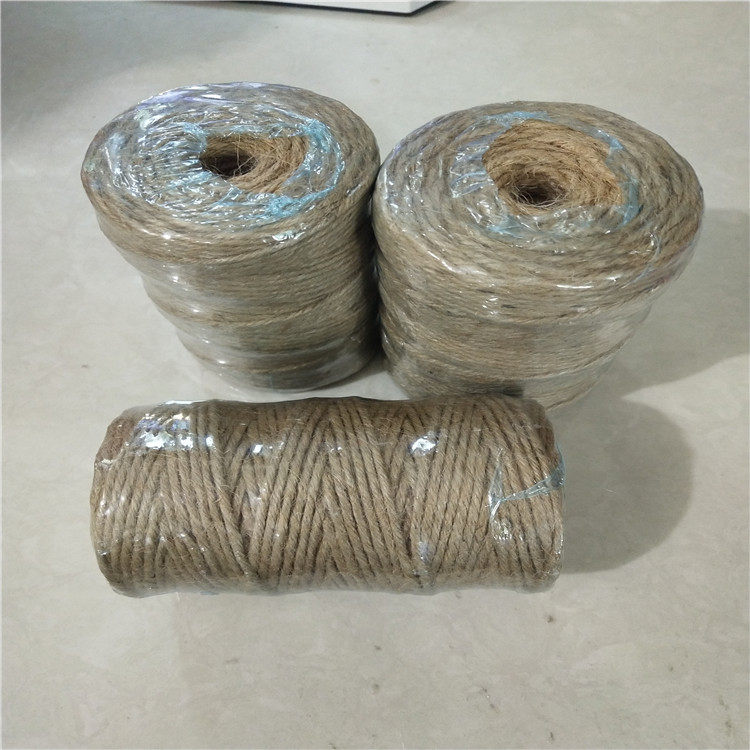 Small Pig Woven House 3mm Shares DIY Handmade Decoration Craft Wool Wire Potted Hemp Rope Rind for a roll of 100 m