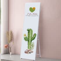 Custom floor mirror hood fitting full body mirror anti-dust cover sheltering hood bedroom mirror blinds cover cloth