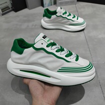 ins net red same net face heightening old daddy shoes trend 100 lap breathable Agan shoes casual sports little white shoes man