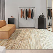  Cowhide stitching carpet Nordic living room household sofa coffee table mat Modern simple bedroom bedside blanket light luxury customization