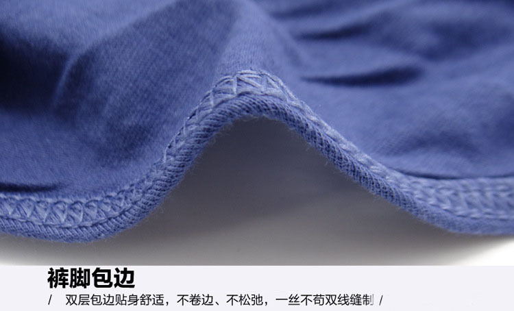 6 chiếc quần cotton cạp cao thắt lưng nam 100% cotton cộng với phân bón XL thoáng khí quần short đầu đồ lót giá rẻ