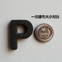 Светло -серая буква p