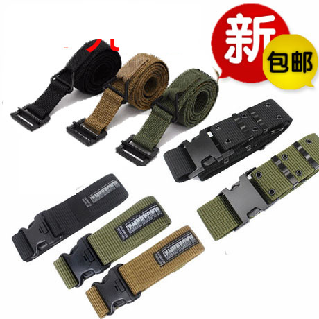 Black Hawk tactical belt outdoor belt American S canvas belt tooling armed military training Training Training outer belt