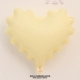 Обычный полиэстер Wavy Heart Beige White