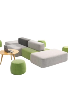 Simple Waiting Area Sofas in Training Institutions, Banks, Hospitals, Hotels, Street Offices, Libraries, Company Lobbies