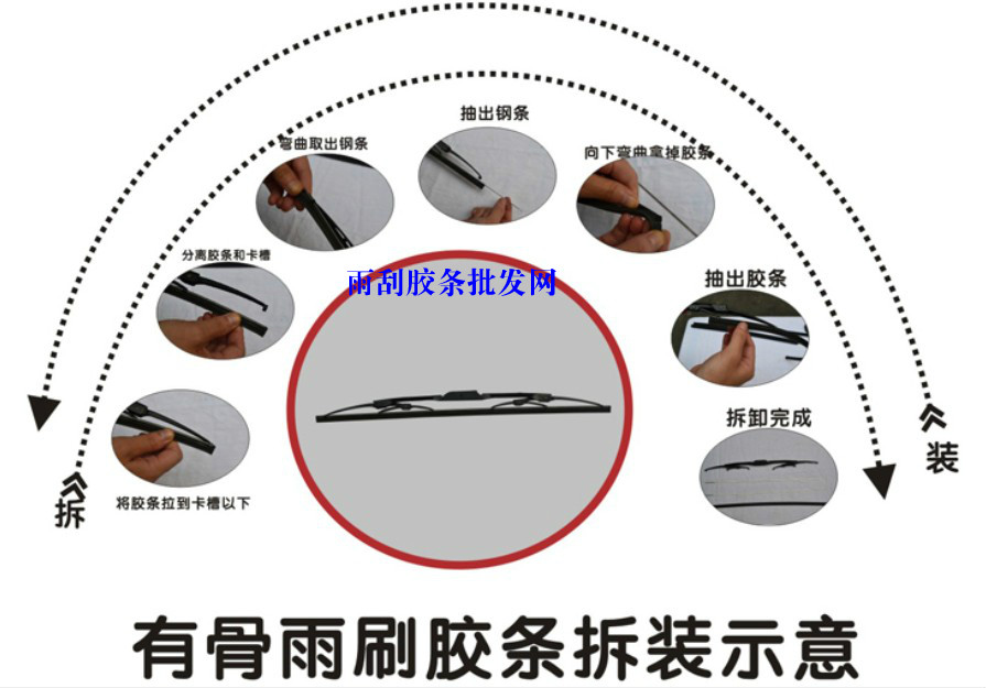 Mạ Fluorine 307 Triumph C4 Sega Odyssey có xương không xương Lưỡi gạt nước Dải đơn gat nuoc xe oto
