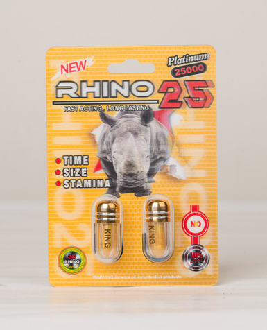 Mỹ nhập khẩu tê giác đực Rhino 25 maca tăng cường độ bền sản phẩm sức khỏe cặp vợ chồng trưởng thành - Thức ăn bổ sung dinh dưỡng viên dầu cá omega 3