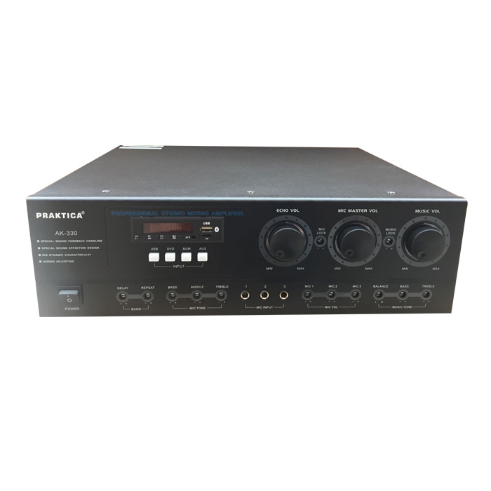 American Praktica High Power 12 Tube Bluetooth Karaoke Machine 500W