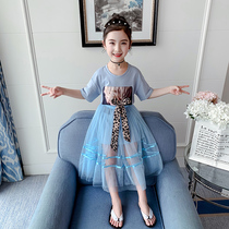 Girls Dress Summer 2020 New Childrens Gas Summer Dress for Summer Girls in the Big Child Princess Dress