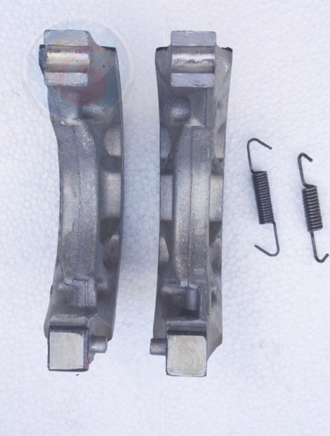 Áp dụng Yamaha Majest 125 Pony YP125 Châu Âu Overlord ZF125T-7 Má phanh sau - Pad phanh đĩa xe sirius