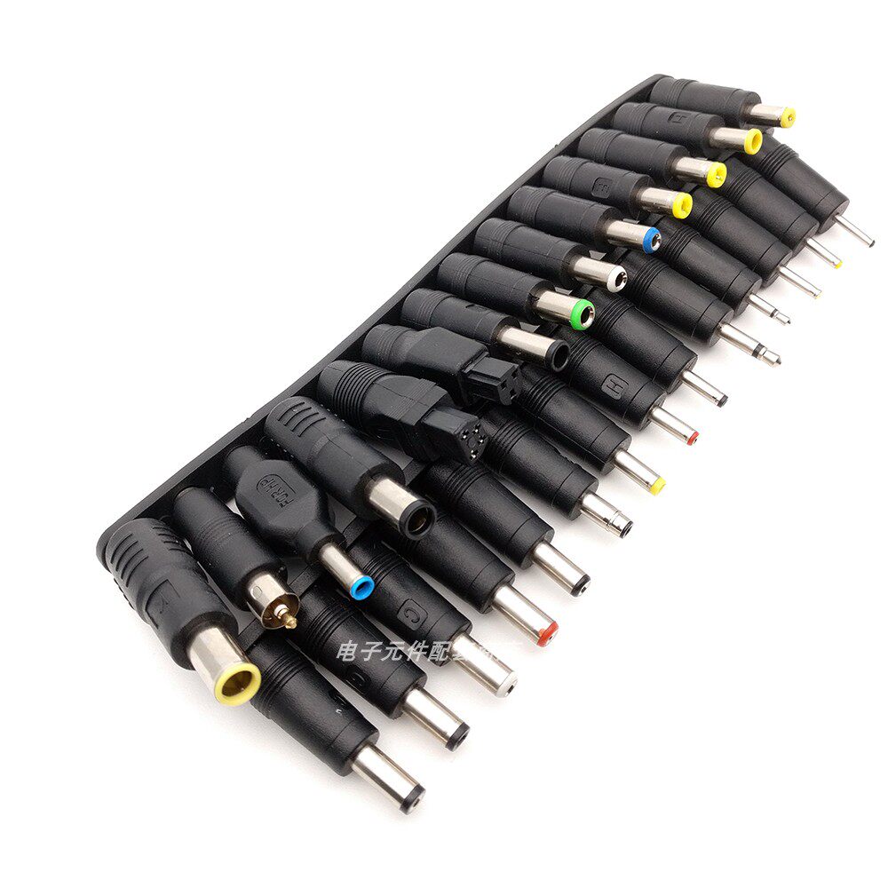 28 universal 5 5x2 1 multi-type plug DC AC power adapter laptop DC plug