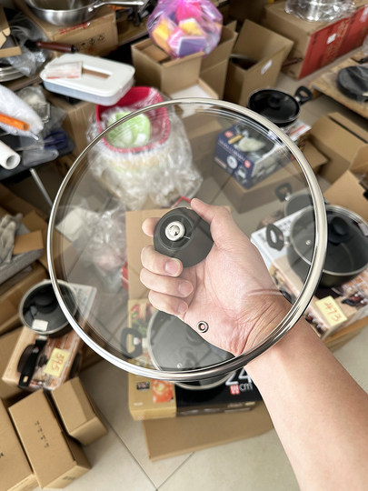 XMAN+ stocks 24CM soup pot, household stew pot, porridge cooking pot, non-stick pot, noodle cooking pot, export foreign trade final order