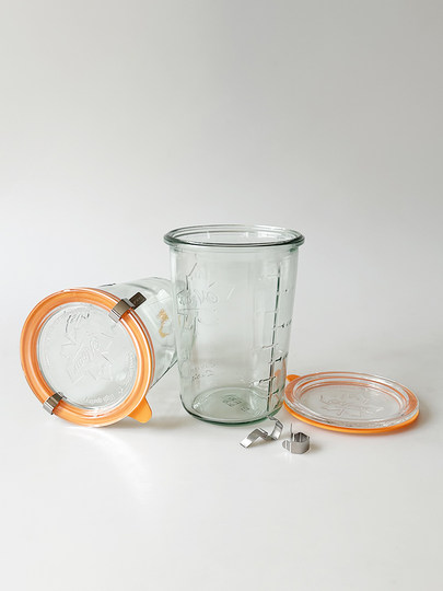 XMAN+ stock glass sealed jar, kitchen moisture-proof jam jar, chili sauce pickle jar, fruit snack storage