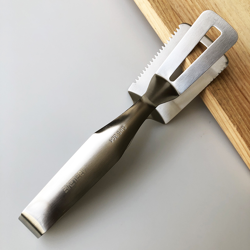 XMAN Stock 304 Stainless Steel Steak Clamp Home Kitchen Food Clip Fried Fish Branded Barbecue Clip Tailstock