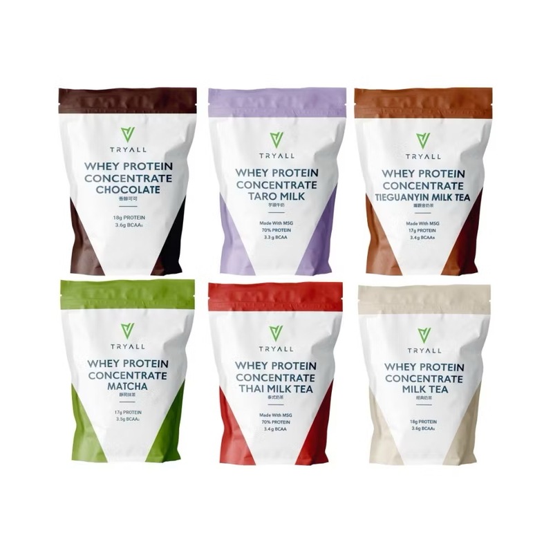 Taiwan Sf Express Direct Mail Tryall Concentrated Whey Protein Powder 500g Per Pack