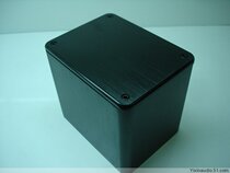  * Yixin audio* Very fine brushed aluminum cow cover Bright black brushed YX-1310A 130*100*116