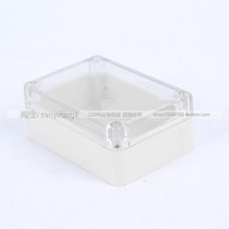  Small handheld plastic shell Plastic junction box waterproof box F20T:85*58*33 (Transparent cover)