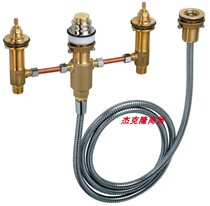 Hansgeyya 4 holes Turned Side Bathtub Tap Concealed Base Kit 13244180 CONNECTOR BASE