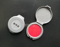 Red ceramic plate single finger printing box fingerprint Press printing special printing table