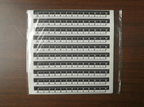 12cm black-and-white color stickers scale 12cm photographic scale (promotion)