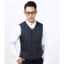 2018 trung niên xuống vest nam xuống vest ấm đồ lót cha tải kích thước lớn vest mỏng cotton phù hợp Áo vest cotton