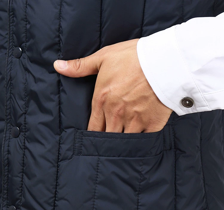 2018 trung niên xuống vest nam xuống vest ấm đồ lót cha tải kích thước lớn vest mỏng cotton phù hợp áo ba lỗ nam form rộng