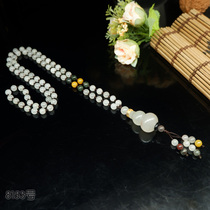 Sweater chain Jade women necklace Guilin chicken blood Jade noble concubine material natural spring and autumn clothing Joker necklace female jade pendant