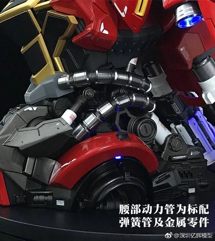 Điểm lắp ráp Yihui Model 1 35 Xinanzhou 16 Đèn Bust Khối vòi phun kim loại đầu tiên - Gundam / Mech Model / Robot / Transformers