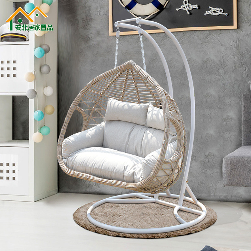 Benches Double Swings Bench Rocking Chair Rocking Chair hammock Cradle Vine Chair Outdoor Balcony Indoor home Hanging Basket Chair