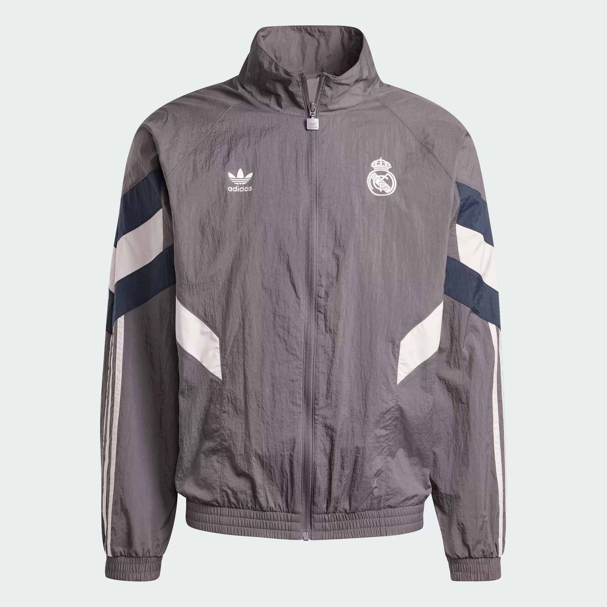 Осенняя футбольная спортивная куртка Adidas, свободный посадка