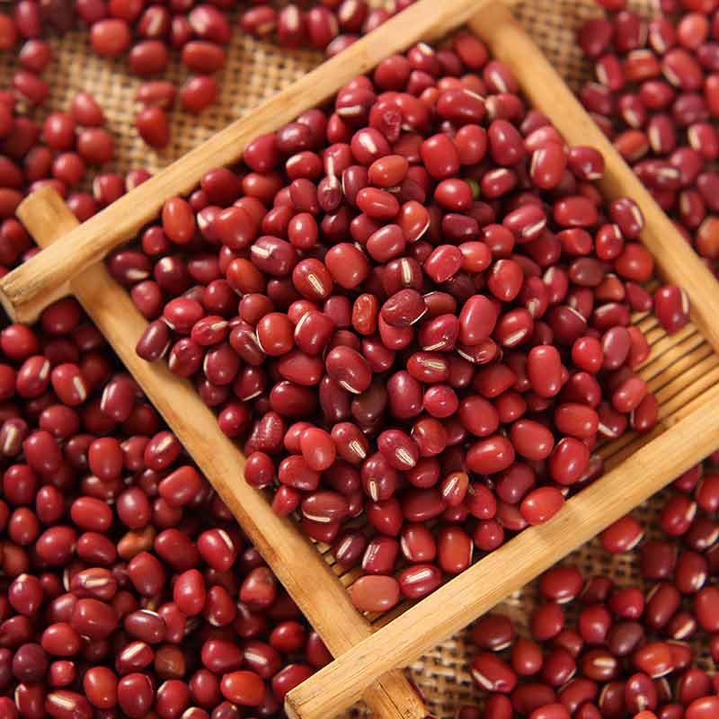 Farmers produce red soybeans and red beans with red - grain red beans 500g dry red - red soybeans