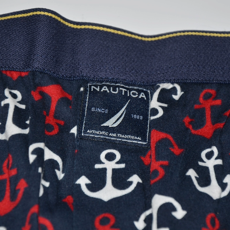 Châu Âu và Hoa Kỳ đơn giản cotton dệt kim mềm cỡ lớn mỏng nam bốn mùa đồ lót quần short pyjama quần nhà