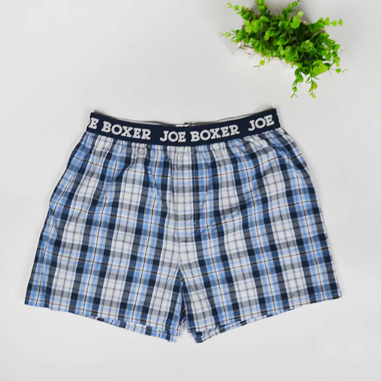 Bốn mùa nam cotton dệt phần mỏng thun co giãn thoải mái quần short nhà quần pyjama đồ lót nam