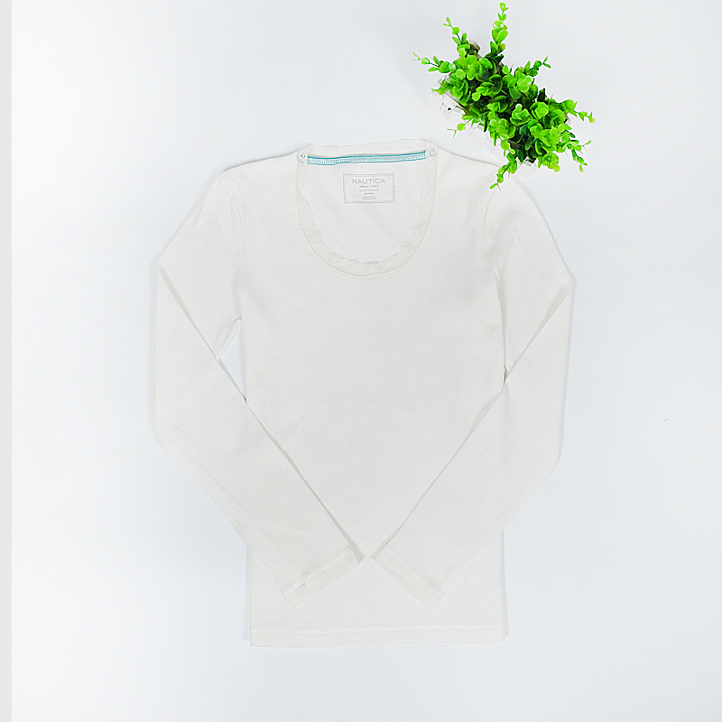 Châu Âu và Mỹ mùa xuân lưới cotton cổ áo ren thoải mái dài tay áo pyjama áo dài dịch vụ nhà bộ mặc nhà nam nữ