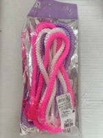 Нейлоновый материал диаметром 1 см (красивый белый и фиолетово-розовый)