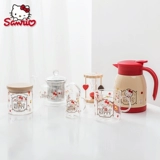 Hello kitty, милая посуда, чайный сервиз, комплект, термос, заварочный чайник