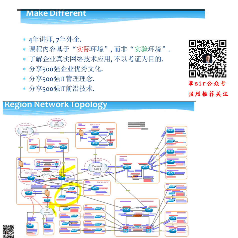 经典视频案例分享十三：揭秘500强外企IT网络架构与技术【中秋特发，李桃梅大神主讲】