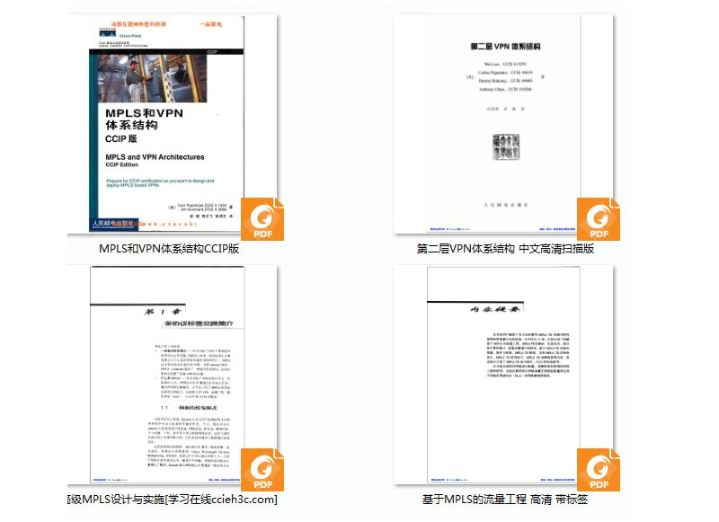 【必看Book】CCIE必看书籍之六：二三层 MPLS VPN（4本）