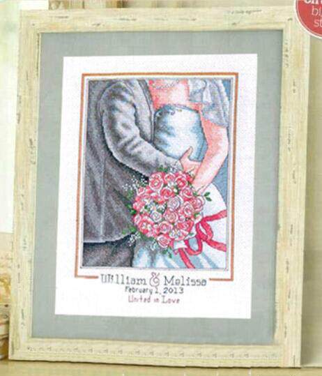 (Cat Cat Embroidery Square) R line self-supporting accessories--DIM 73806 Wedding anniversary