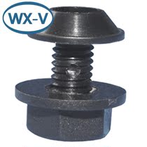 C120 domestic number plate screw and nylon washer nut plastic shell plug car wiring harness docking buckle