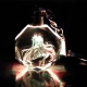Roaming Gravity Game Life Surroundings White I Love Con người Pha lê LED Light Keychain Mặt dây chuyền - Game Nhân vật liên quan