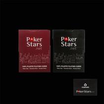 Texas Plastic Playing cards Poker Star Poker plastic wide cards Large character coarse sand pvc 1 pair