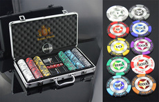 Фишки 德州扑克百家乐300码筹码套装专业配置爆款全国包邮 Royal flush